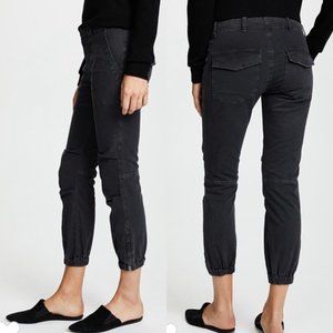 Nili Lotan Cropped French Military Pants Cargo Midrise Size 0
